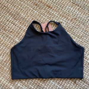 Girlfriend collective Topanga Halter sports bra Size L NWT